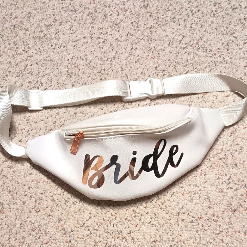 White Bride Fanny Pack